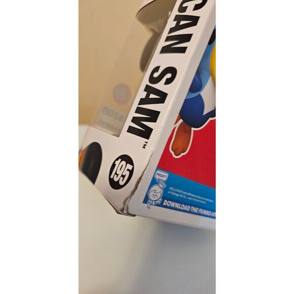 Funko Pop! Kellogg's Froot Loops Toucan Sam - Amazon Flocked #195 box damage - Picture 3 of 5